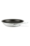 All-clad D5 Brushed Pro Nonstick 8-inch Fry Pan In Metallic