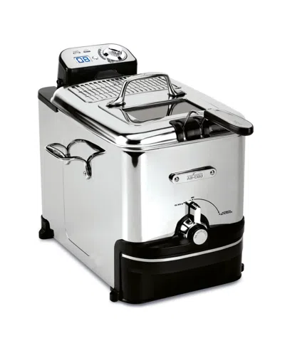 All-clad Ez Clean Pro 3.5 Liter Deep Fryer In Silver