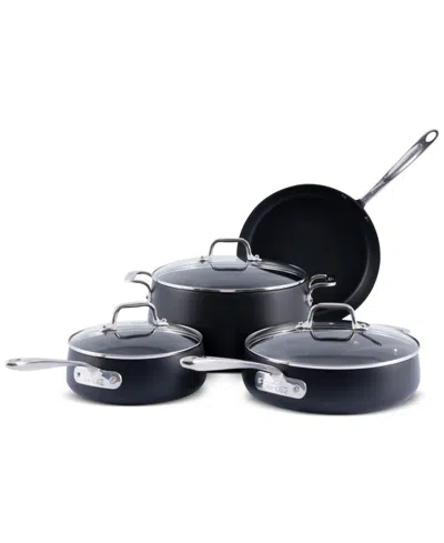 All-clad Ha1 Expert 7-piece Nonstick Cookware Set In Blue