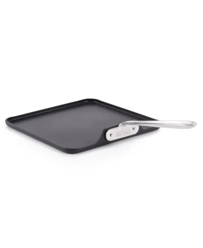 All-clad Ha1 Expert Cookware 11" Nonstick Square Griddle In Black