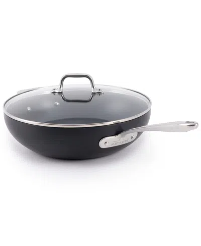 All-clad Ha1 Expert Cookware Nonstick 12" Chef's Pan With Lid In Black
