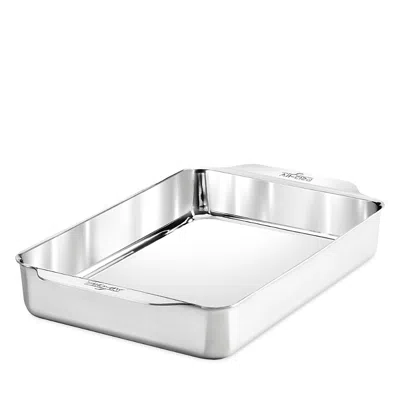 All-clad Rectangle Baking Pan In Silver
