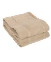 All-clad Solid Kitchen Towel, Set Of 2 In Cappucino