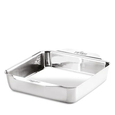 All-clad Square Baking Pan In Silver