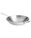 All-clad Stainless Steel 14" Stir Fry In Stainless