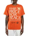 All Good Things Are Welcome Here Men's Price For Peace Graphic T-shirt In Animal Print