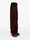 All In 100mm Bow-detail Boots In Braun