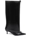 All In 70mm Level Eyelet Boot In Black