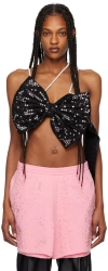 ALL IN BLACK BOW CAMISOLE