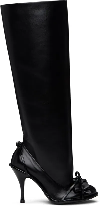 All In Black Double Tall Boots