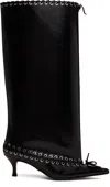 All In Level 70mm Boots In Nappa Black