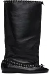 All In Black Level Flat Boots