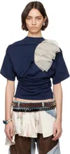 All In Blue Twisted Nightgown T-shirt