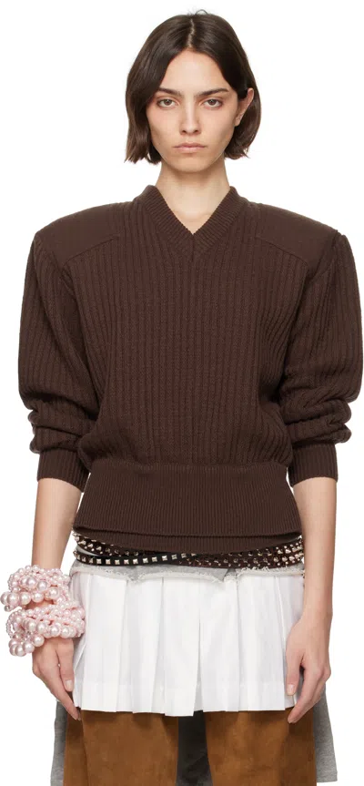 All In Brown Display Army Sweater