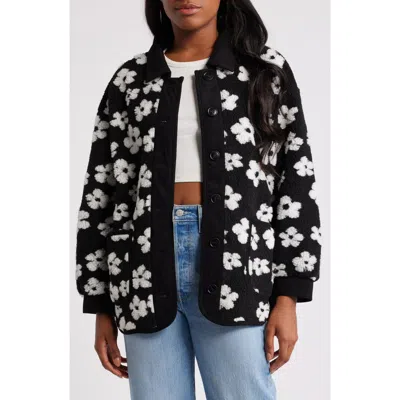 All In Favor All In Black White Floral