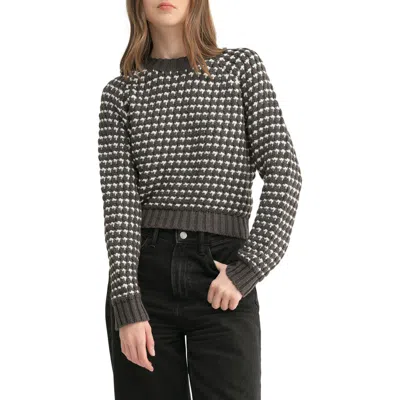 All In Favor All In Charcoal Cream Stripe
