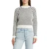 All In Favor All In Cream Navy Stripe