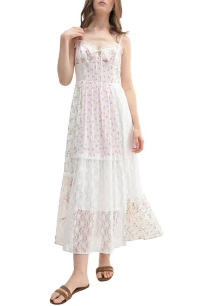 All In Favor All In Ivory Multi Floral
