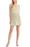 All In Favor All In Romantic Green/coral Rose