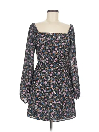 Pre-owned All In Favor Casual Dress In Black