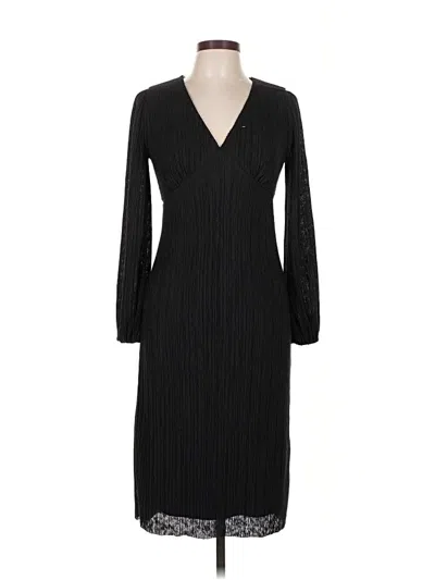Pre-owned All In Favor Casual Dress In Black