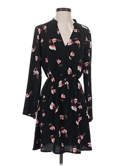 Pre-owned All In Favor Casual Dress In Black