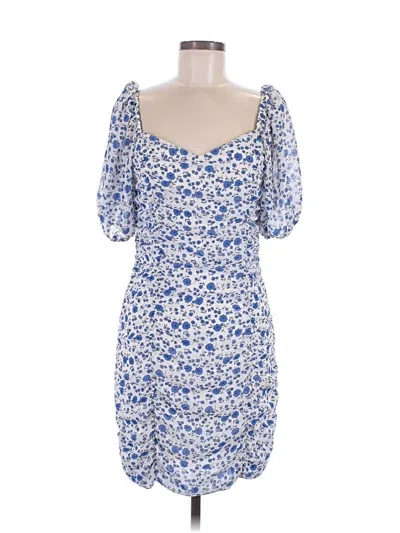 Pre-owned All In Favor Casual Dress In Blue