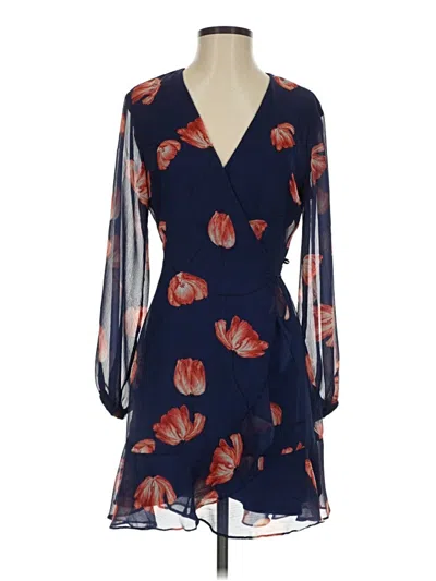 Pre-owned All In Favor Casual Dress In Blue