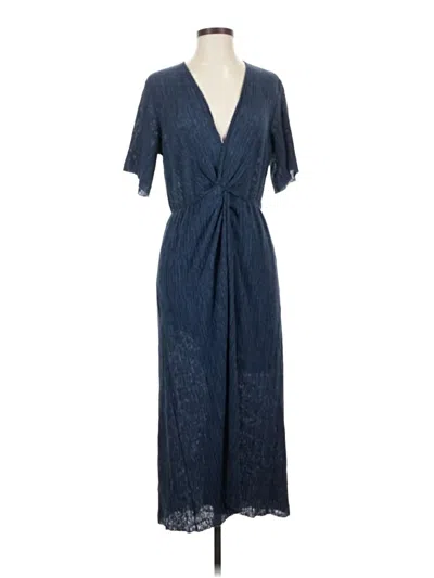 Pre-owned All In Favor Casual Dress In Blue