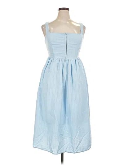 Pre-owned All In Favor Casual Dress In Blue