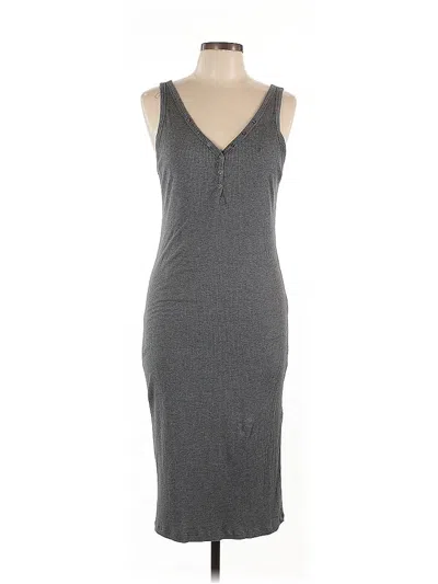 Pre-owned All In Favor Casual Dress In Gray