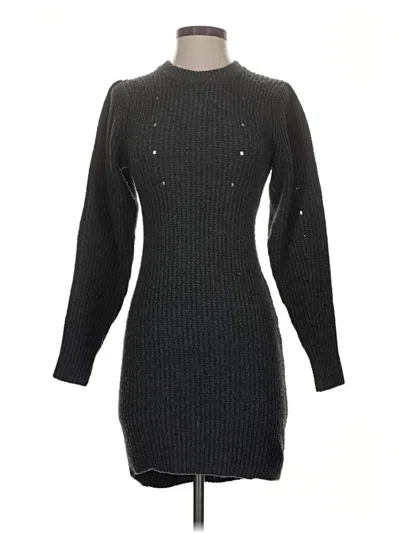 Pre-owned All In Favor Casual Dress In Gray