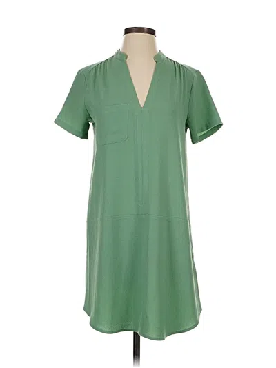 Pre-owned All In Favor Casual Dress In Green