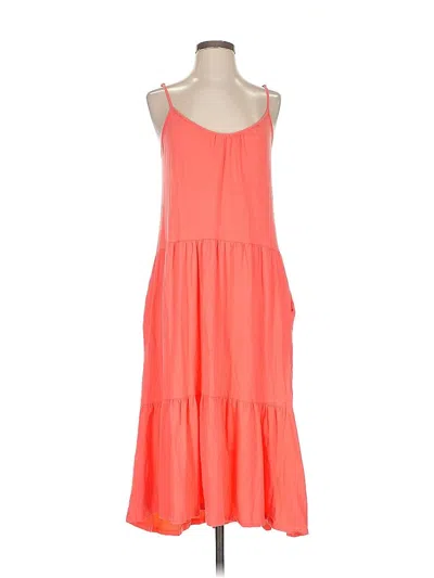 Pre-owned All In Favor Casual Dress In Orange