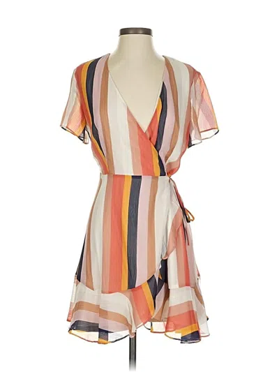Pre-owned All In Favor Casual Dress In Orange