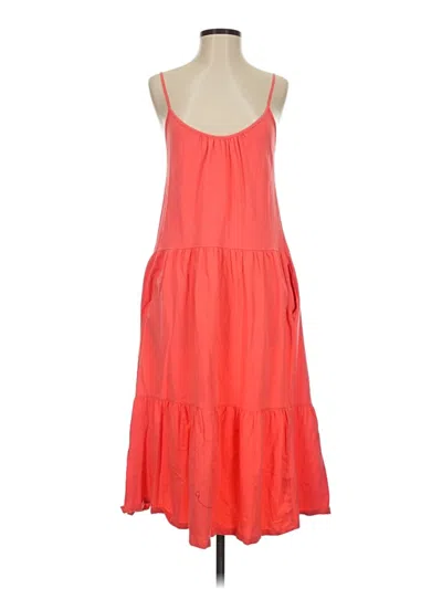 Pre-owned All In Favor Casual Dress In Orange