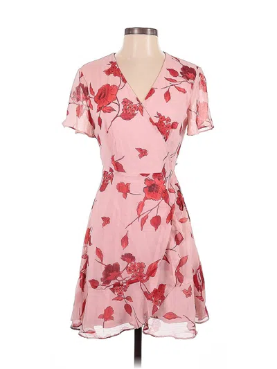 Pre-owned All In Favor Casual Dress In Pink