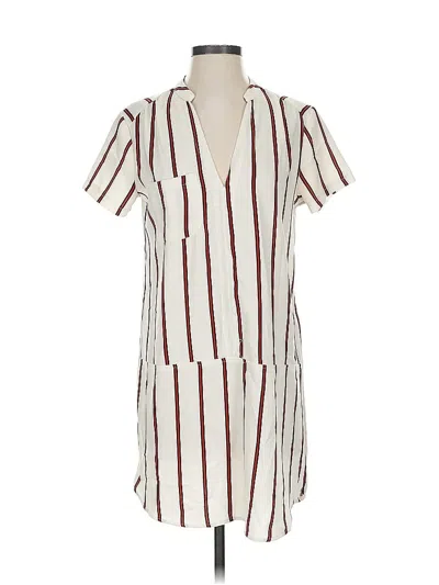 Pre-owned All In Favor Casual Dress In White