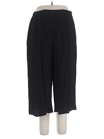Pre-owned All In Favor Casual Pants In Black