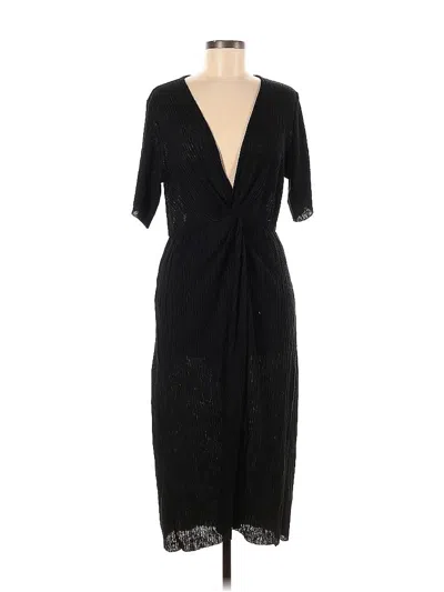 Pre-owned All In Favor Cocktail Dress In Black