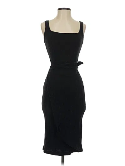 Pre-owned All In Favor Cocktail Dress In Black