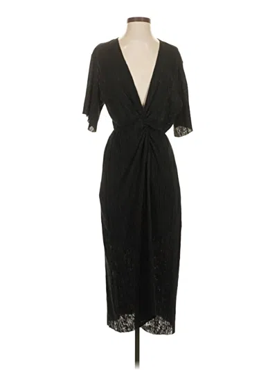 Pre-owned All In Favor Cocktail Dress In Black
