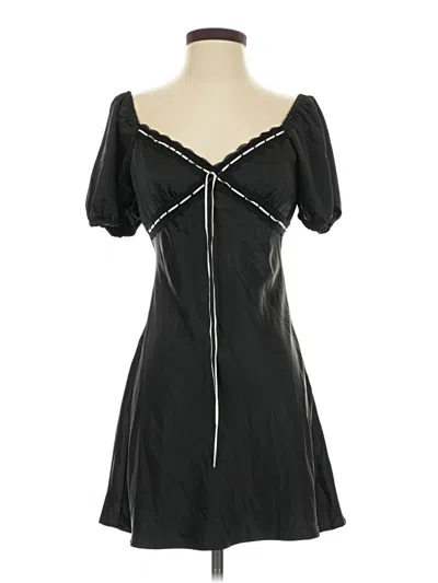 Pre-owned All In Favor Cocktail Dress In Black