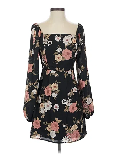Pre-owned All In Favor Cocktail Dress In Black