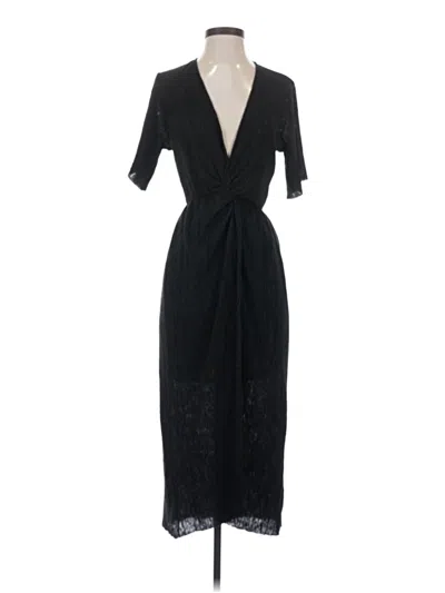 Pre-owned All In Favor Cocktail Dress In Black