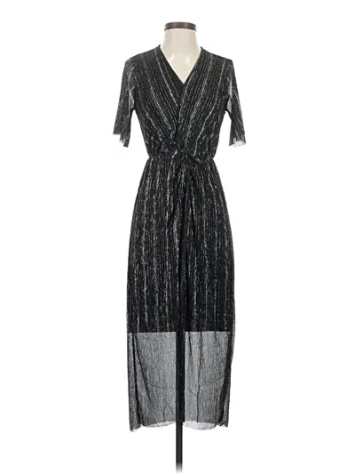 Pre-owned All In Favor Cocktail Dress In Black