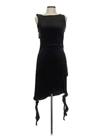 Pre-owned All In Favor Cocktail Dress In Black
