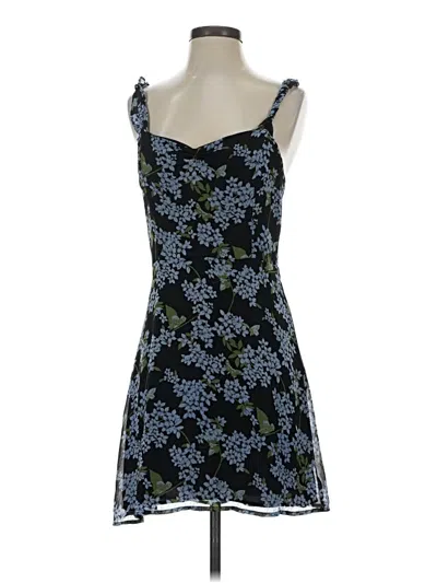 Pre-owned All In Favor Cocktail Dress In Blue