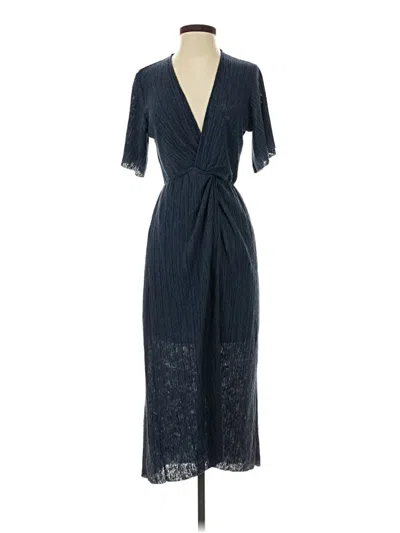Pre-owned All In Favor Cocktail Dress In Blue