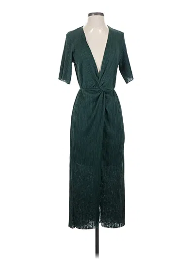 Pre-owned All In Favor Cocktail Dress In Green